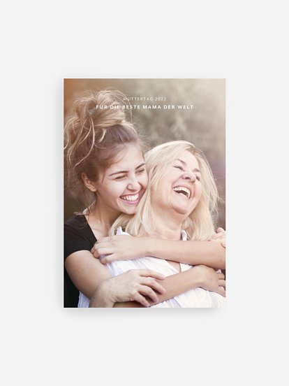 Poster Muttertag Für die Besten