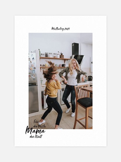 Poster Muttertag Die Besten der Welt