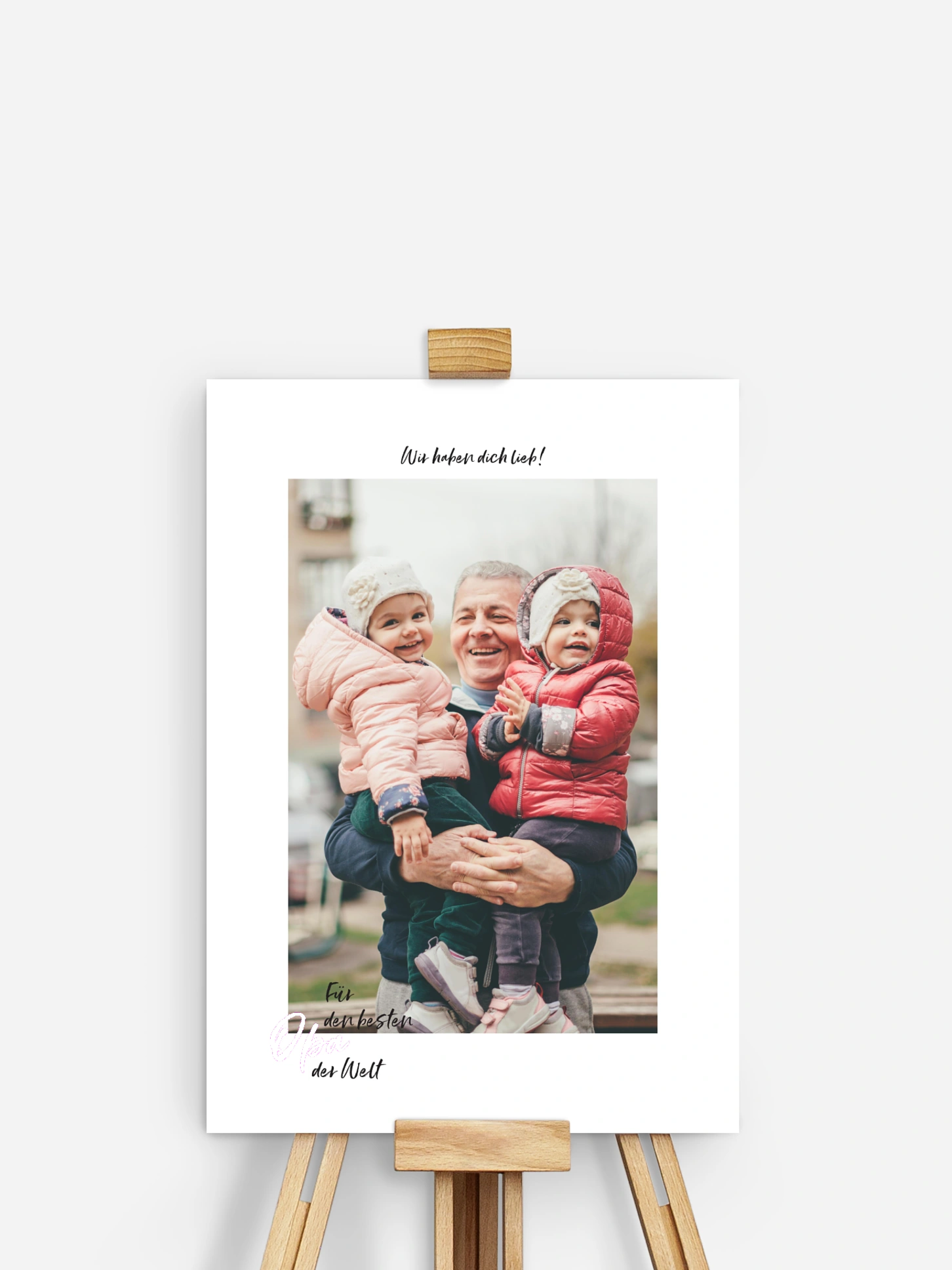 Poster Vatertag Die Besten der Welt