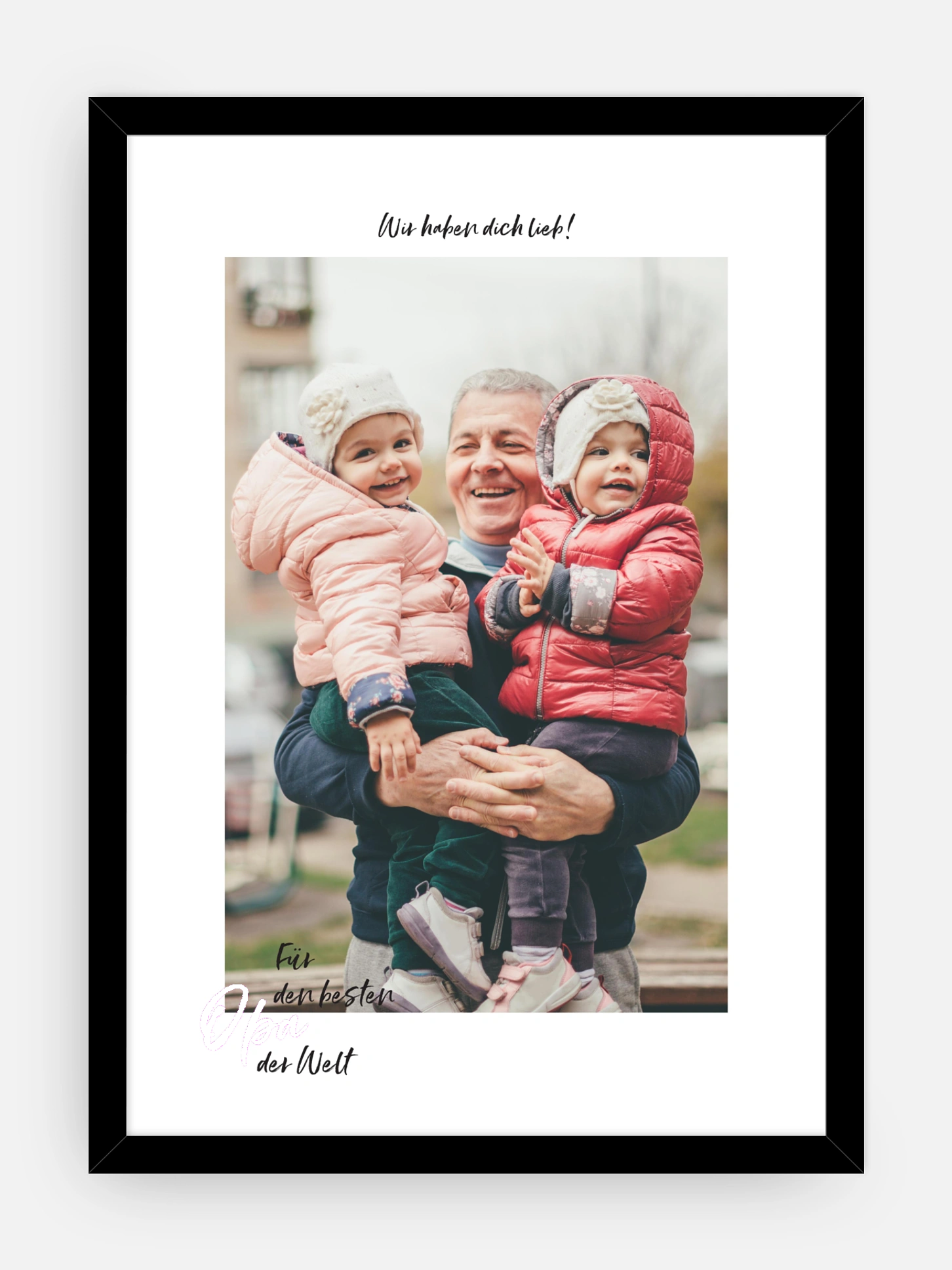 Poster Vatertag Die Besten der Welt