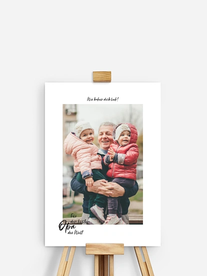 Poster Vatertag Die Besten der Welt