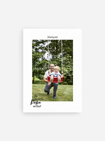 Poster Vatertag Die Besten der Welt