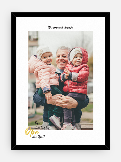 Poster Vatertag Die Besten der Welt