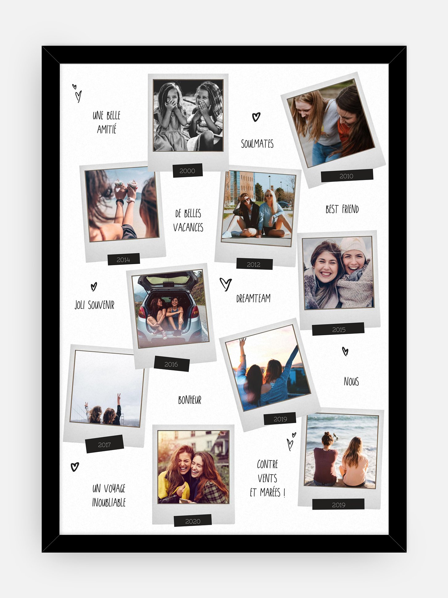 Affiche Mur de photos