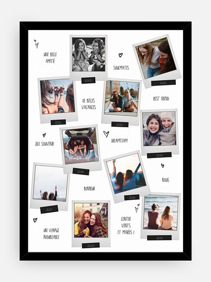 Affiche Mur de photos
