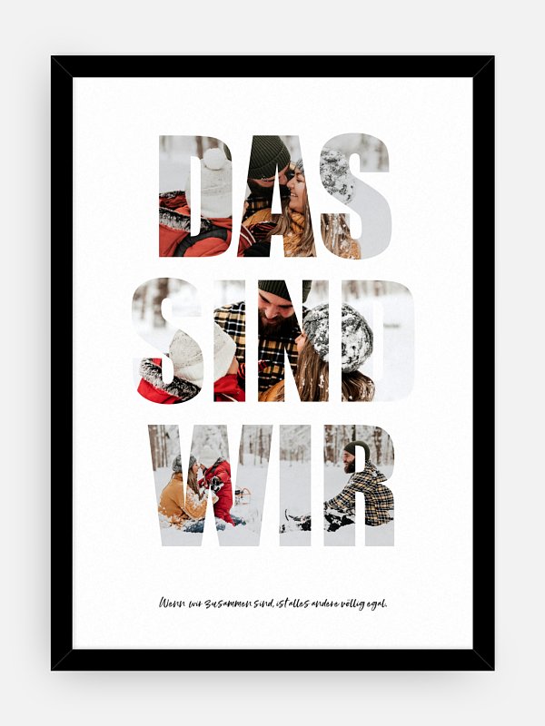 Poster Das sind wir