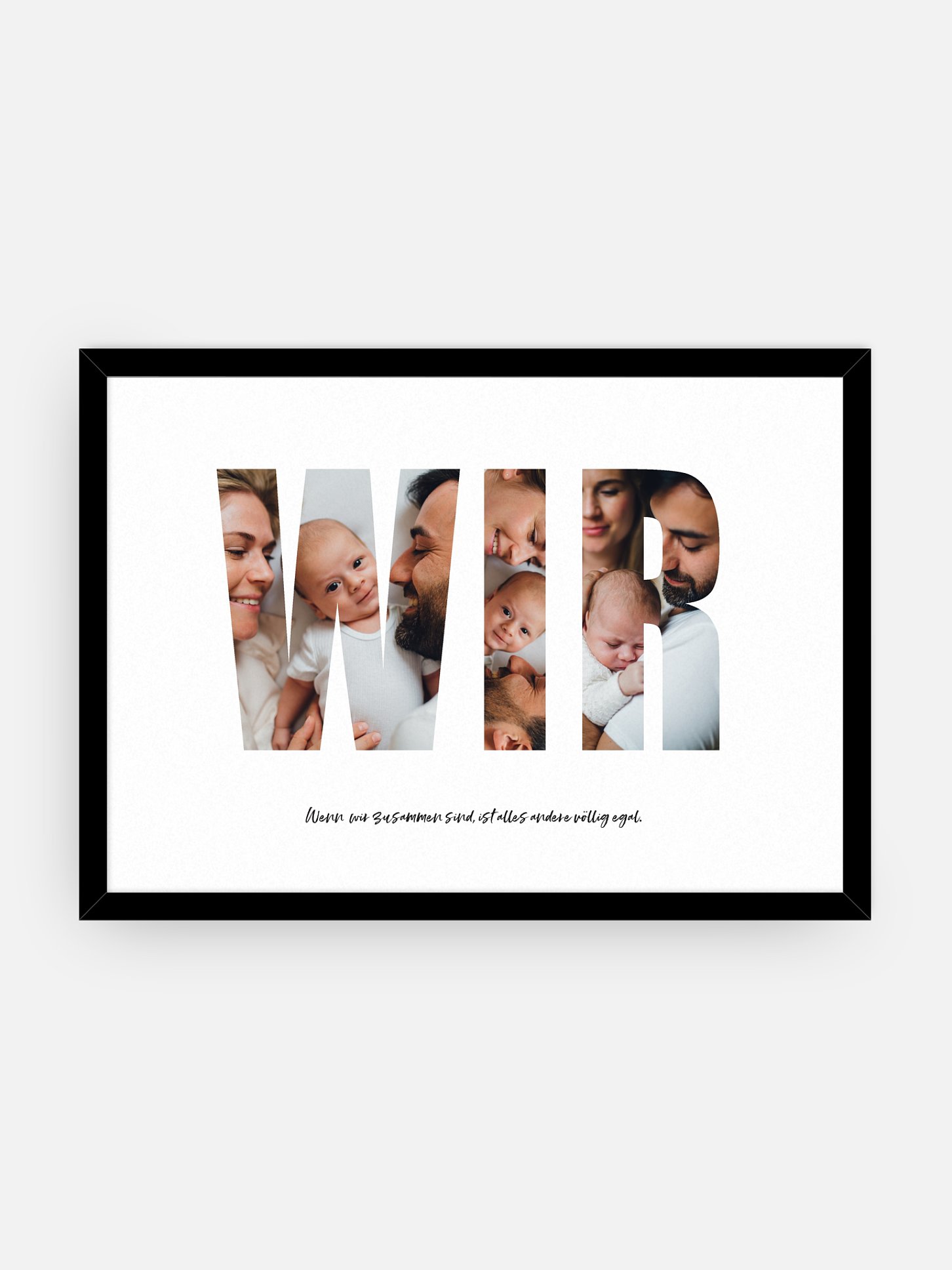 Poster Unsere Familie