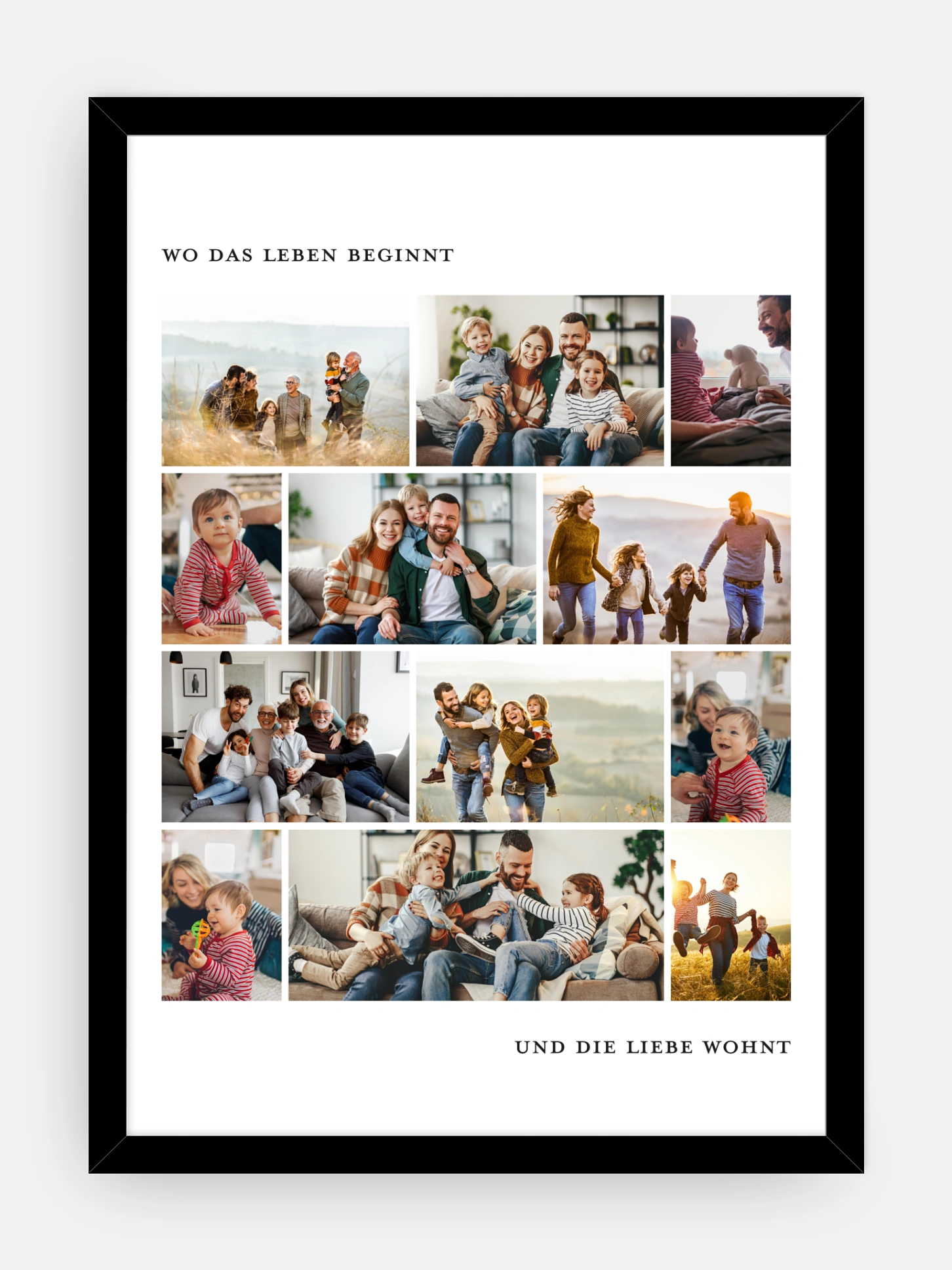 Poster Ostern Familie