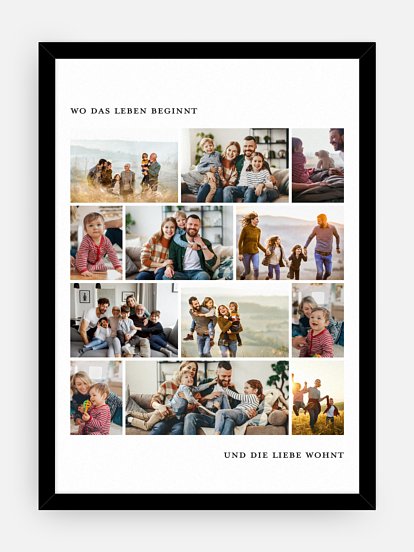 Poster Ostern Familie