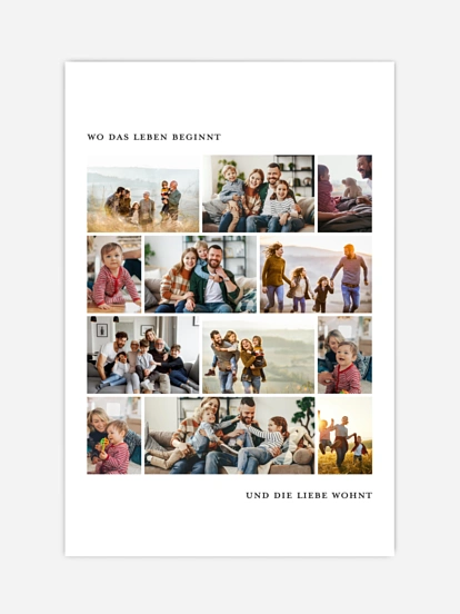 Poster Ostern Familie