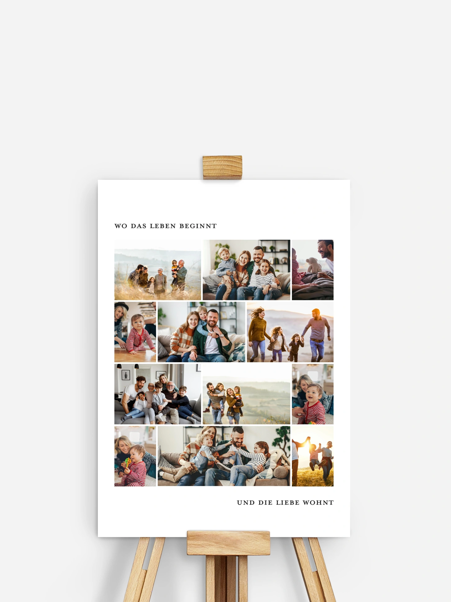 Poster Familie