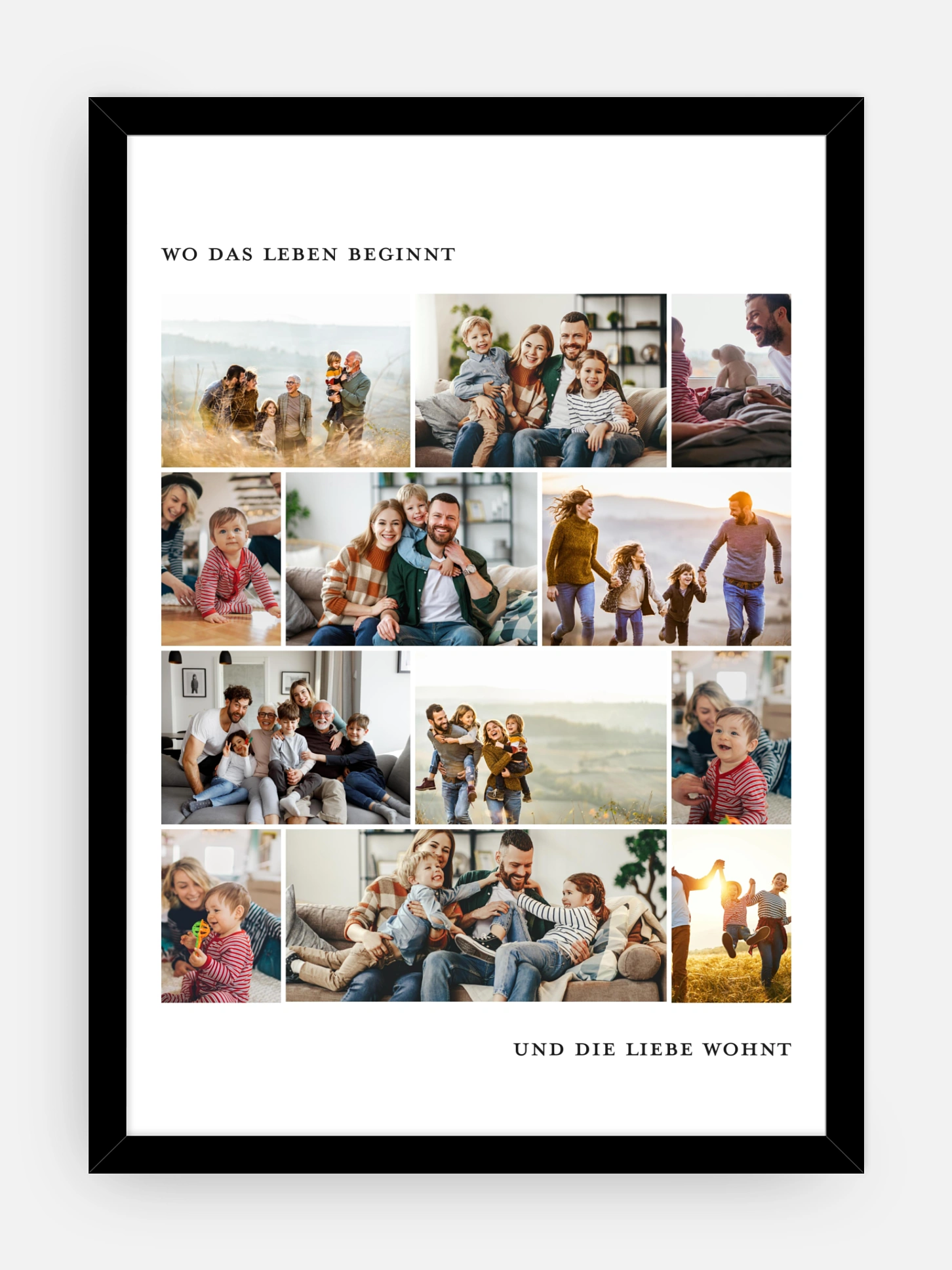 Poster Familie