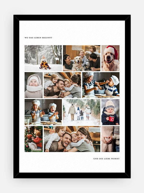 Poster Familie