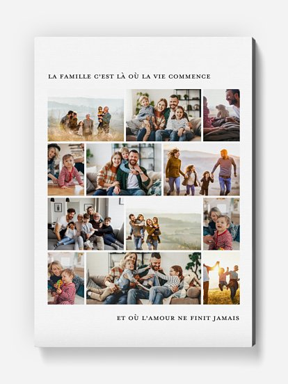 Affiche Moment en famille