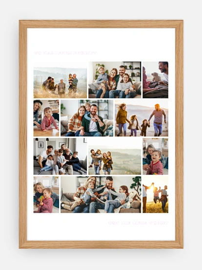 Poster Familie