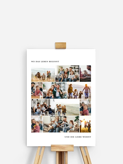 Poster Familie