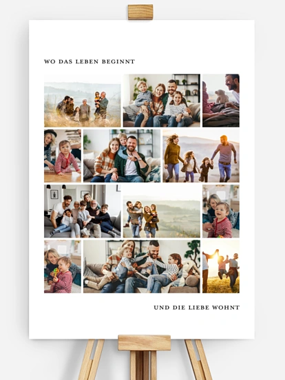 Poster Familie