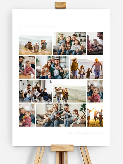 Poster Familie