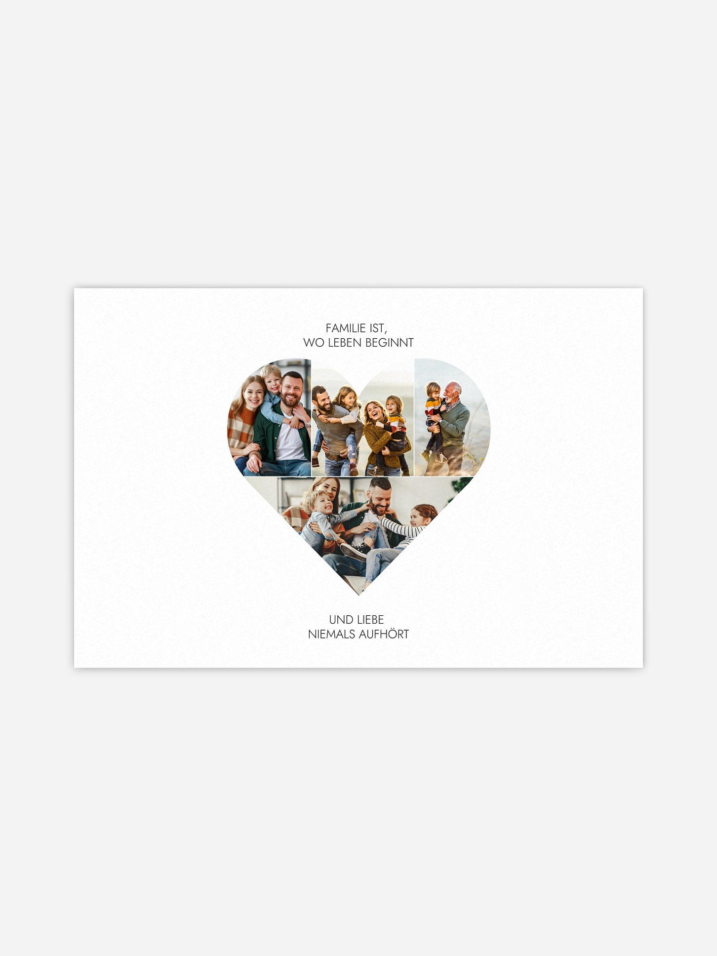 Poster Muttertag Im Herzen