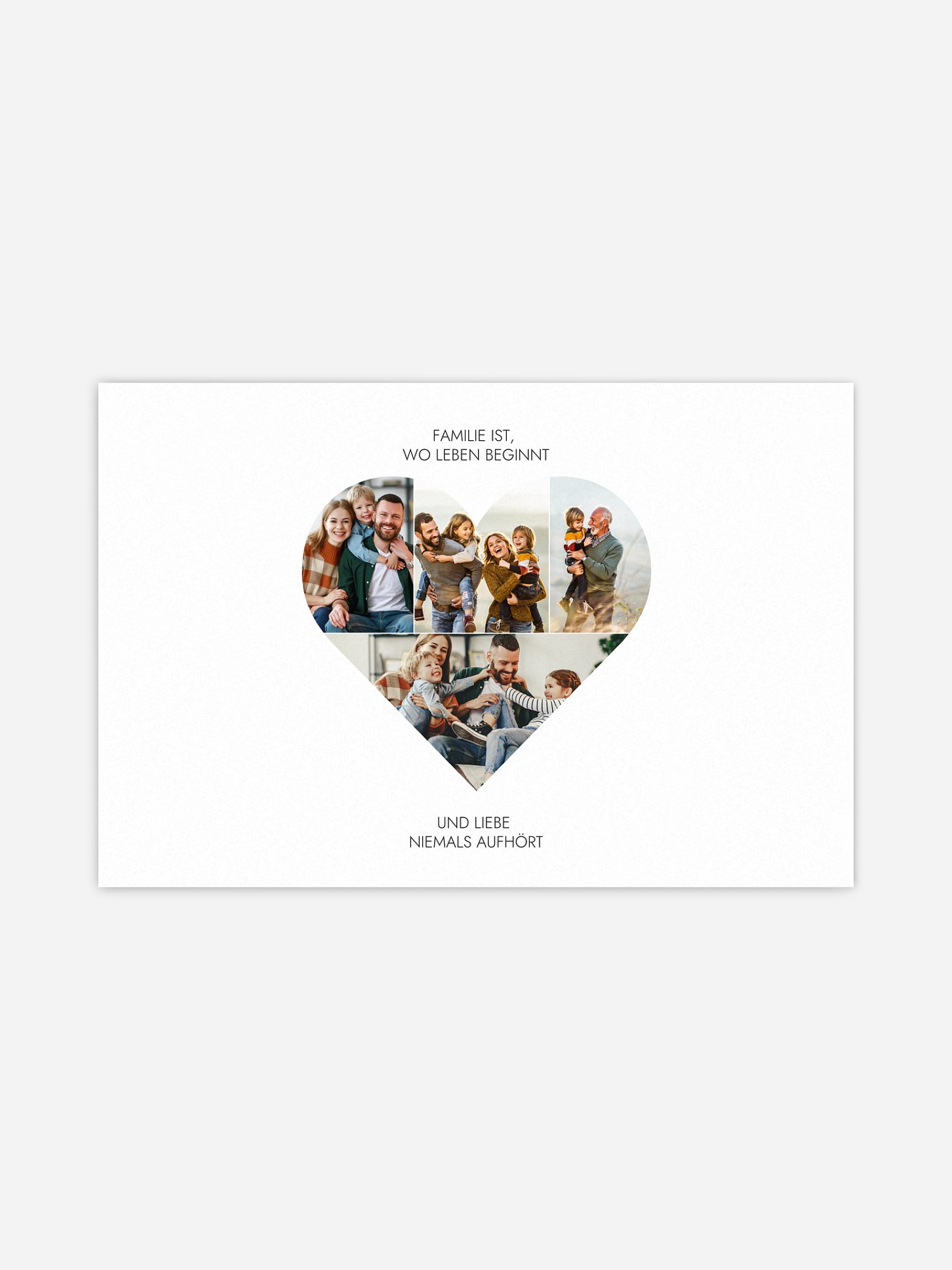 Poster Muttertag Im Herzen