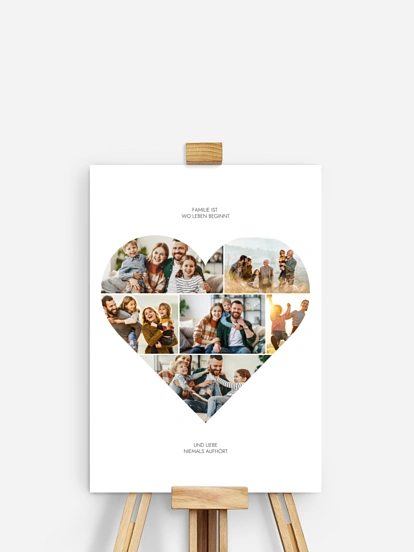 Poster Muttertag Im Herzen
