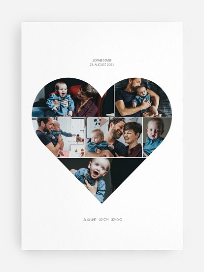 Poster Geburt Im Herzen