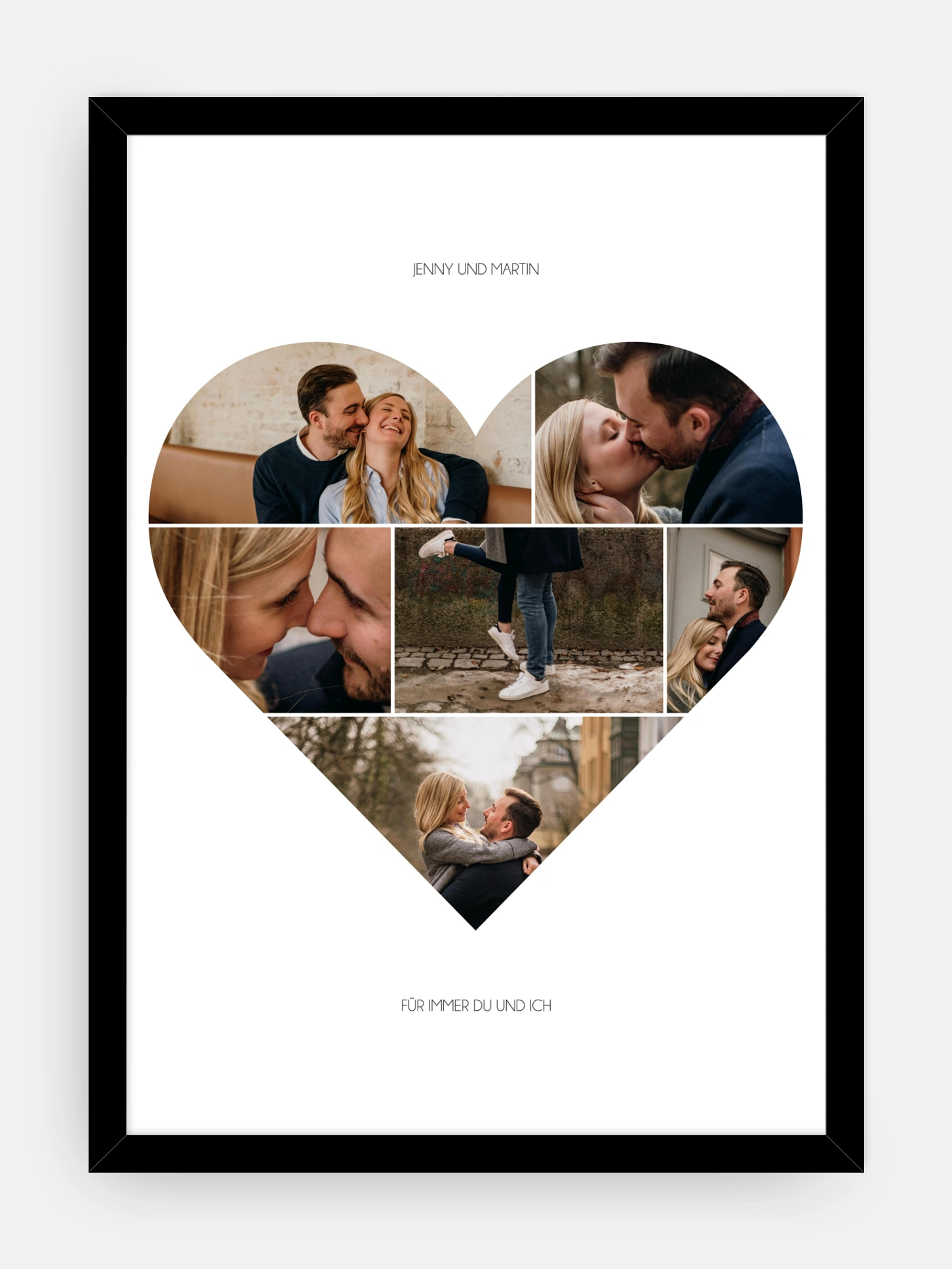 Poster Valentinstag Im Herzen