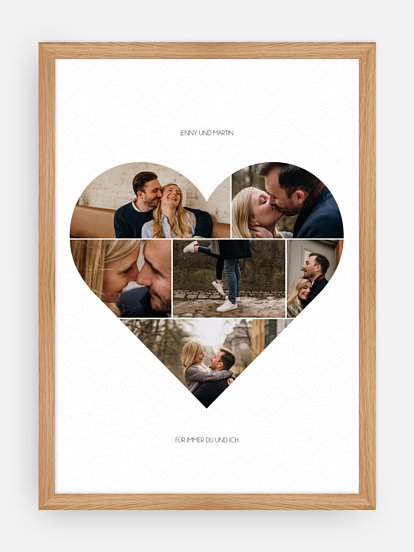 Poster Valentinstag Im Herzen