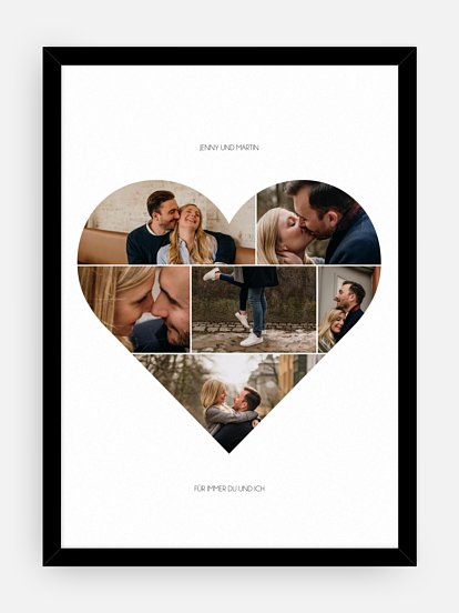 Poster Valentinstag Im Herzen