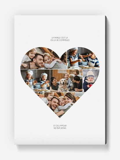 Affiche Coeur en photos