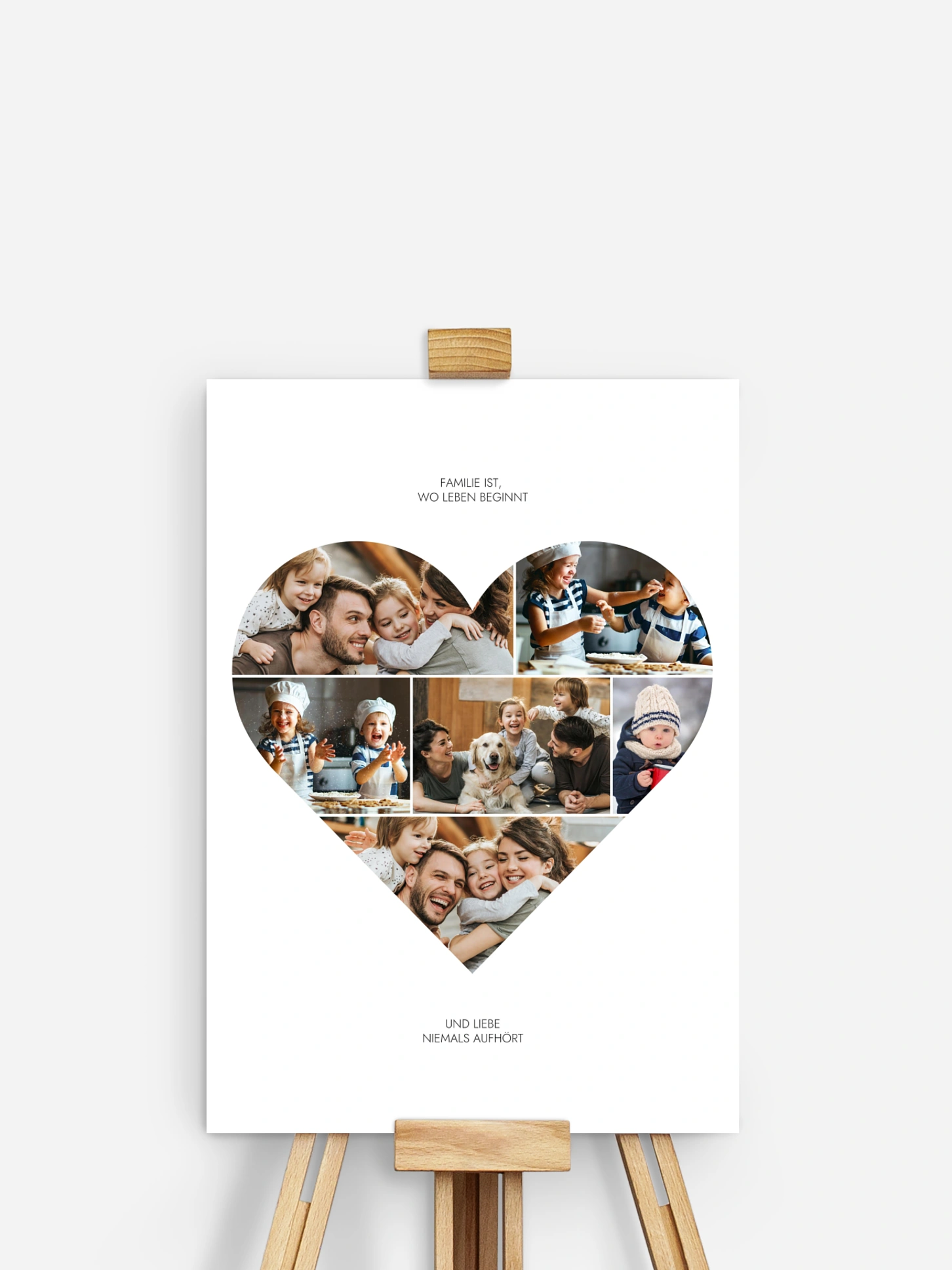 Poster Vatertag Im Herzen