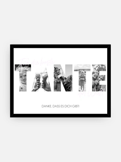 Poster Bilder für meine Tante