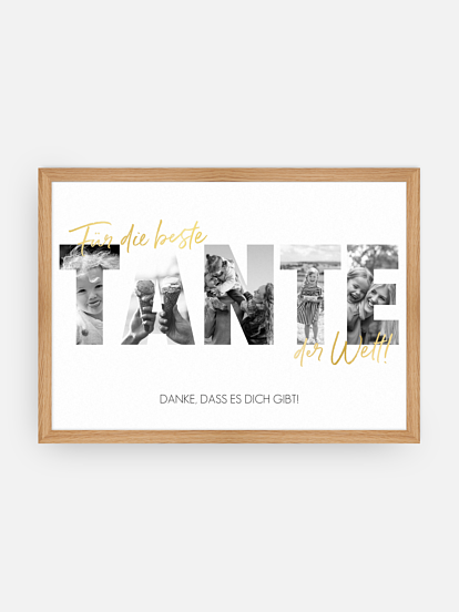 Poster Bilder für meine Tante
