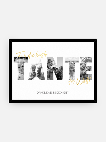 Poster Bilder für meine Tante