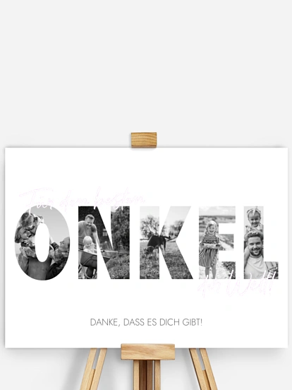 Poster Ostern Bilder für meinen Onkel