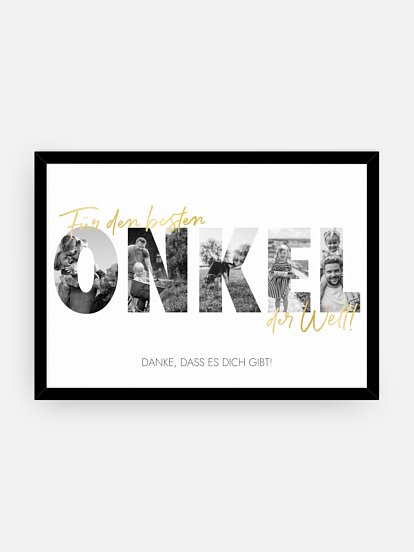 Poster Ostern Bilder für meinen Onkel