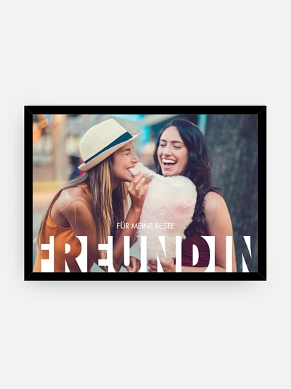 Poster Freunde für immer