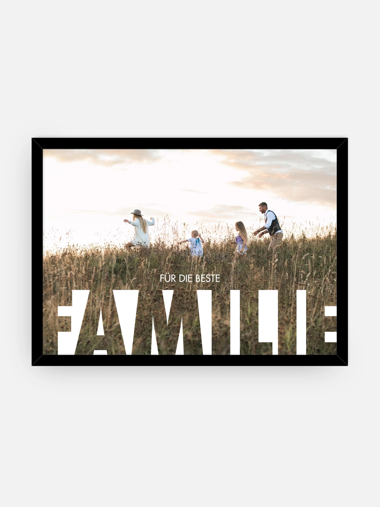 Poster Familienbild