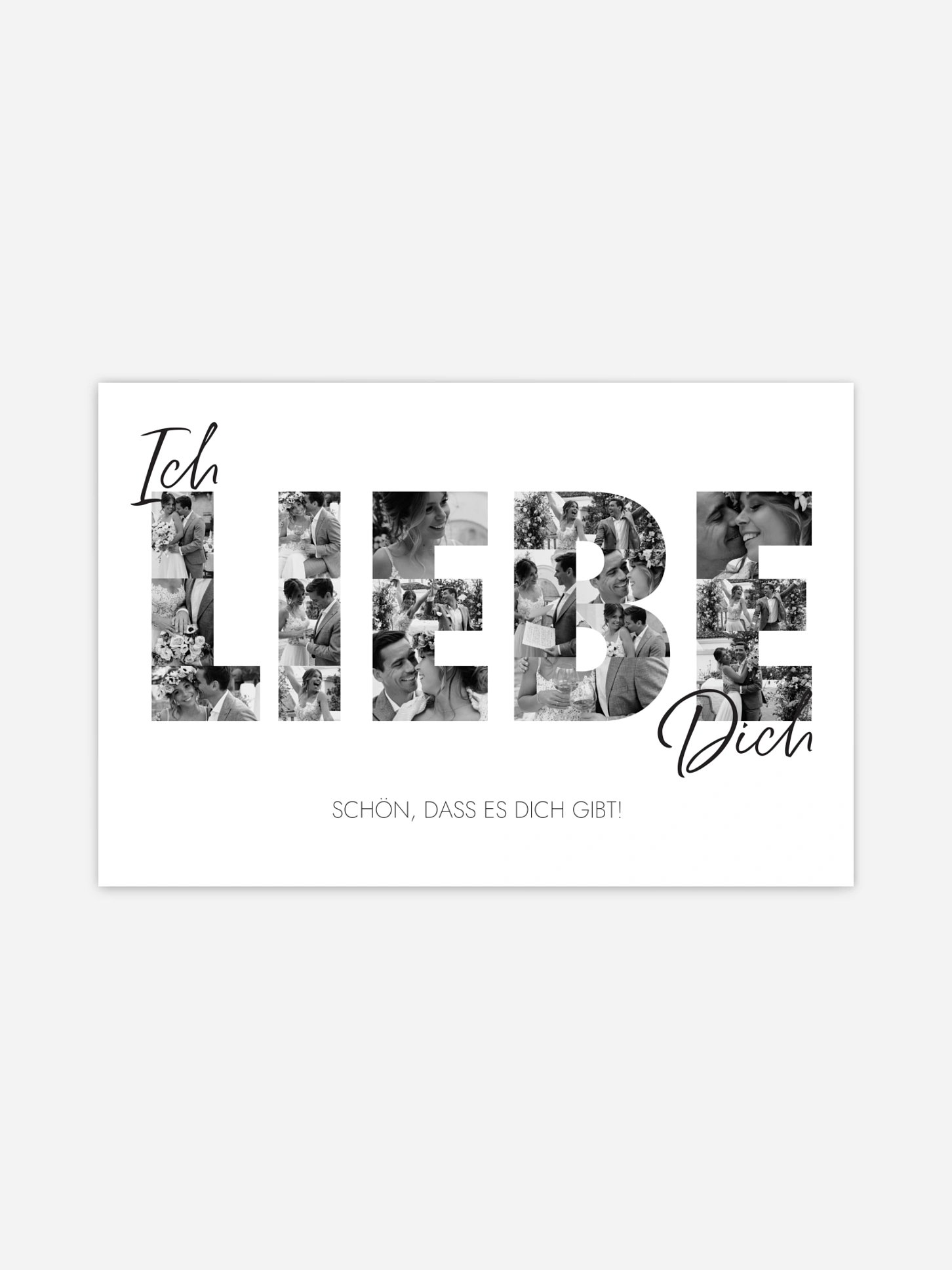 Poster Ostern Ich Liebe Dich