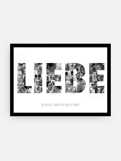 Poster Ostern Ich Liebe Dich