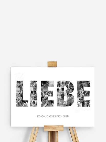Poster Ostern Ich Liebe Dich