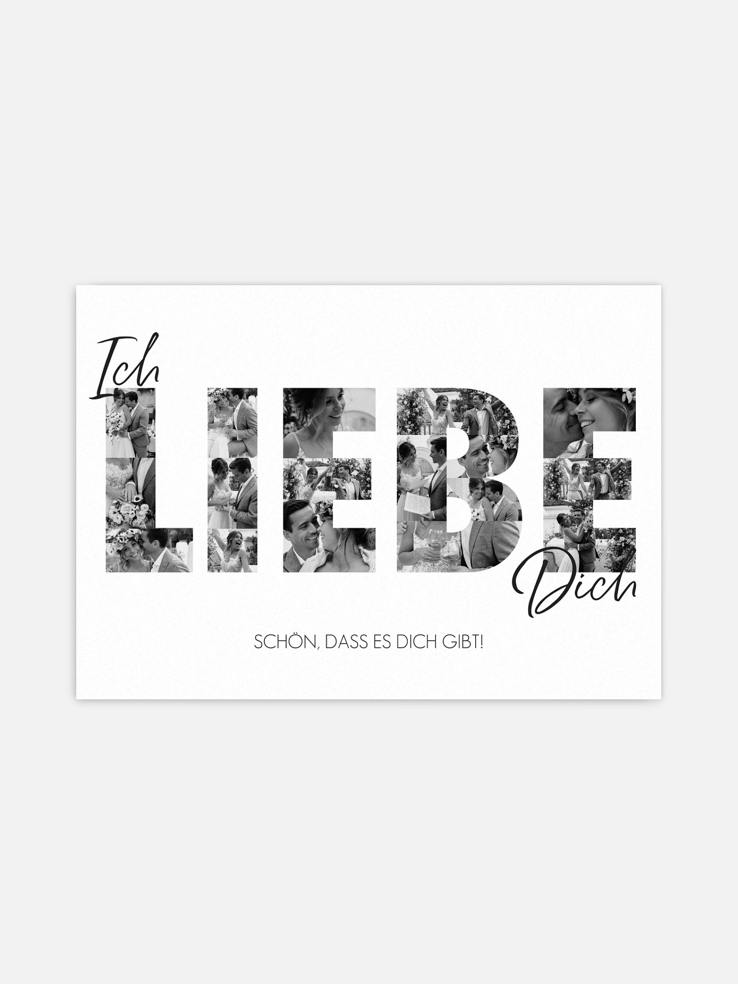 Poster Ich Liebe Dich