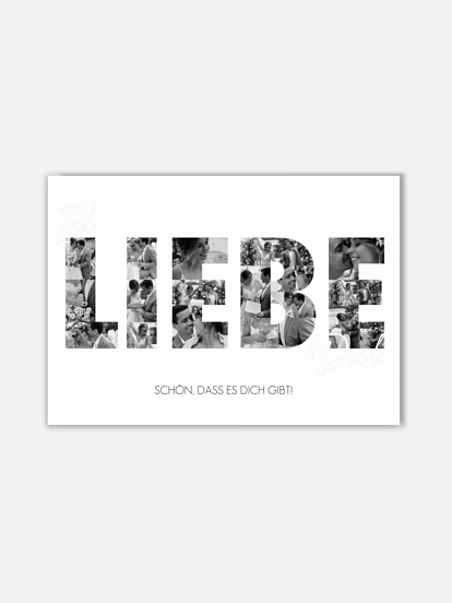 Poster Ich Liebe Dich