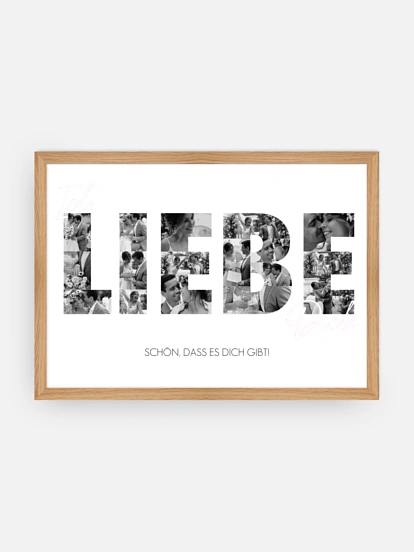 Poster Ich Liebe Dich