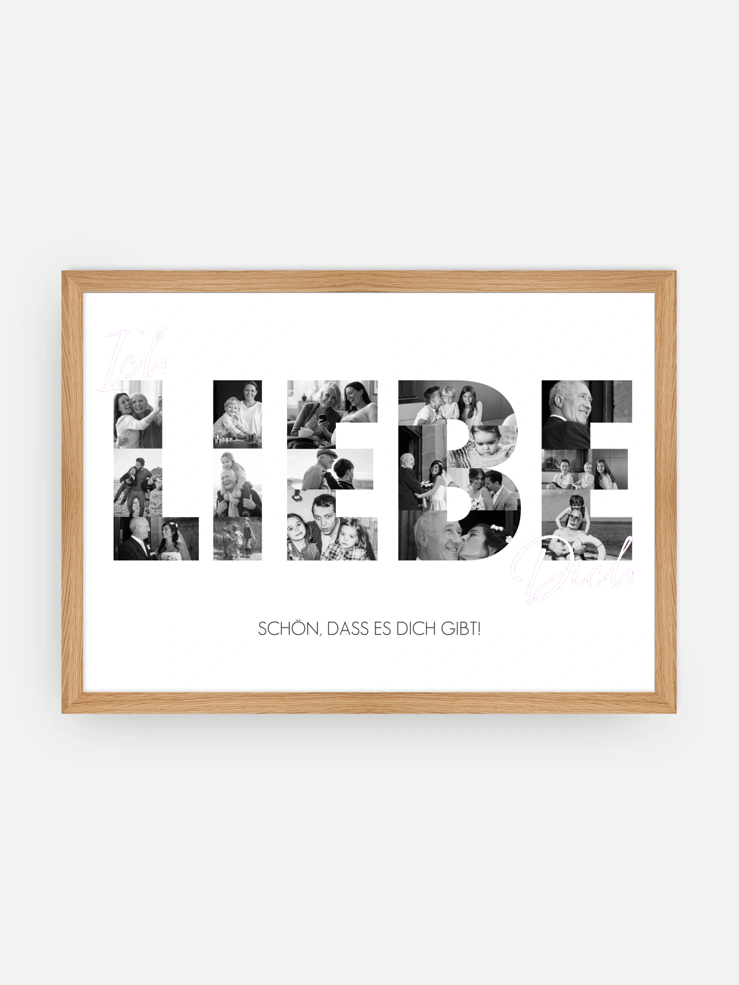 Poster Vatertag Ich Liebe Dich