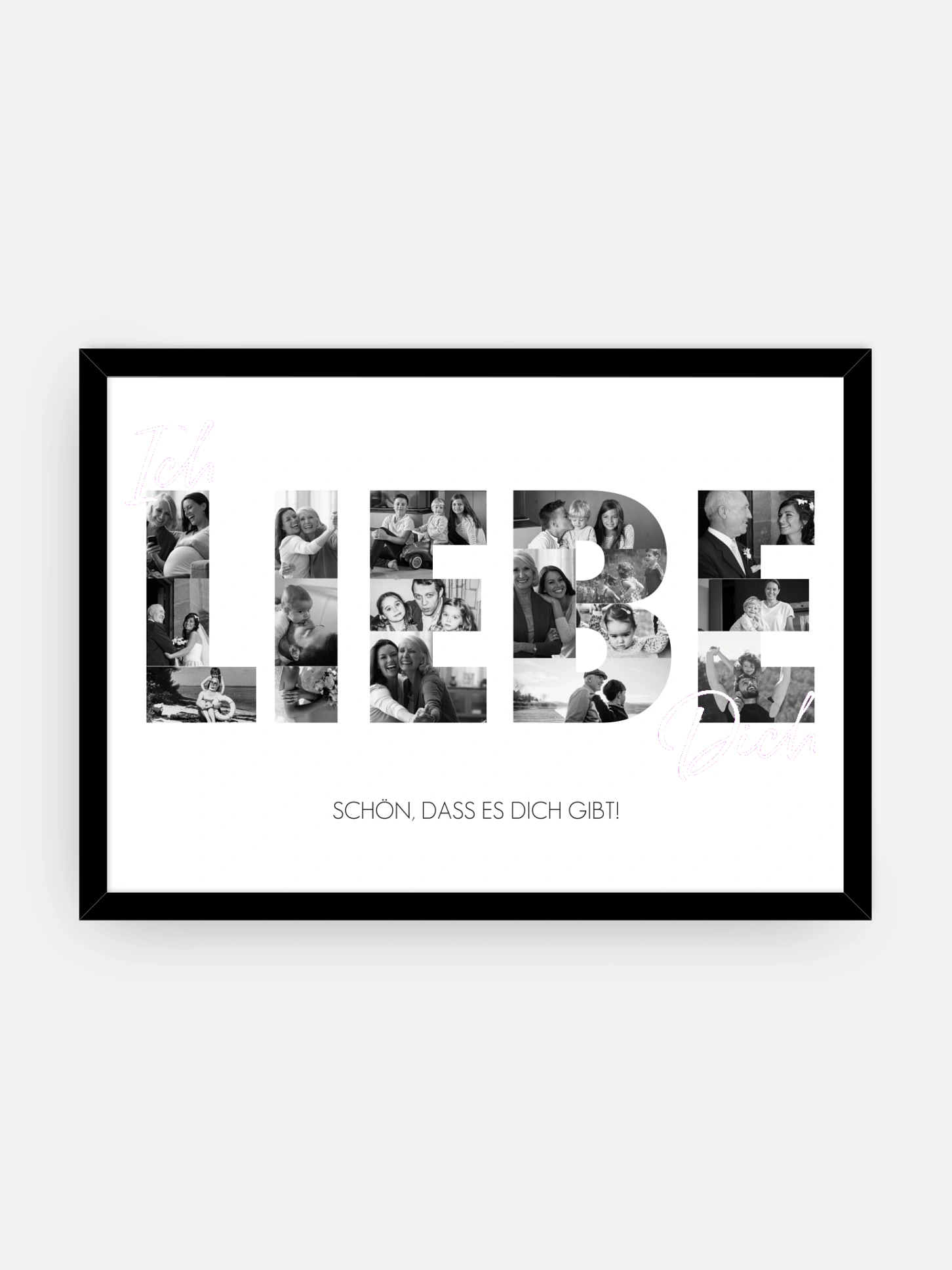 Poster Vatertag Ich Liebe Dich