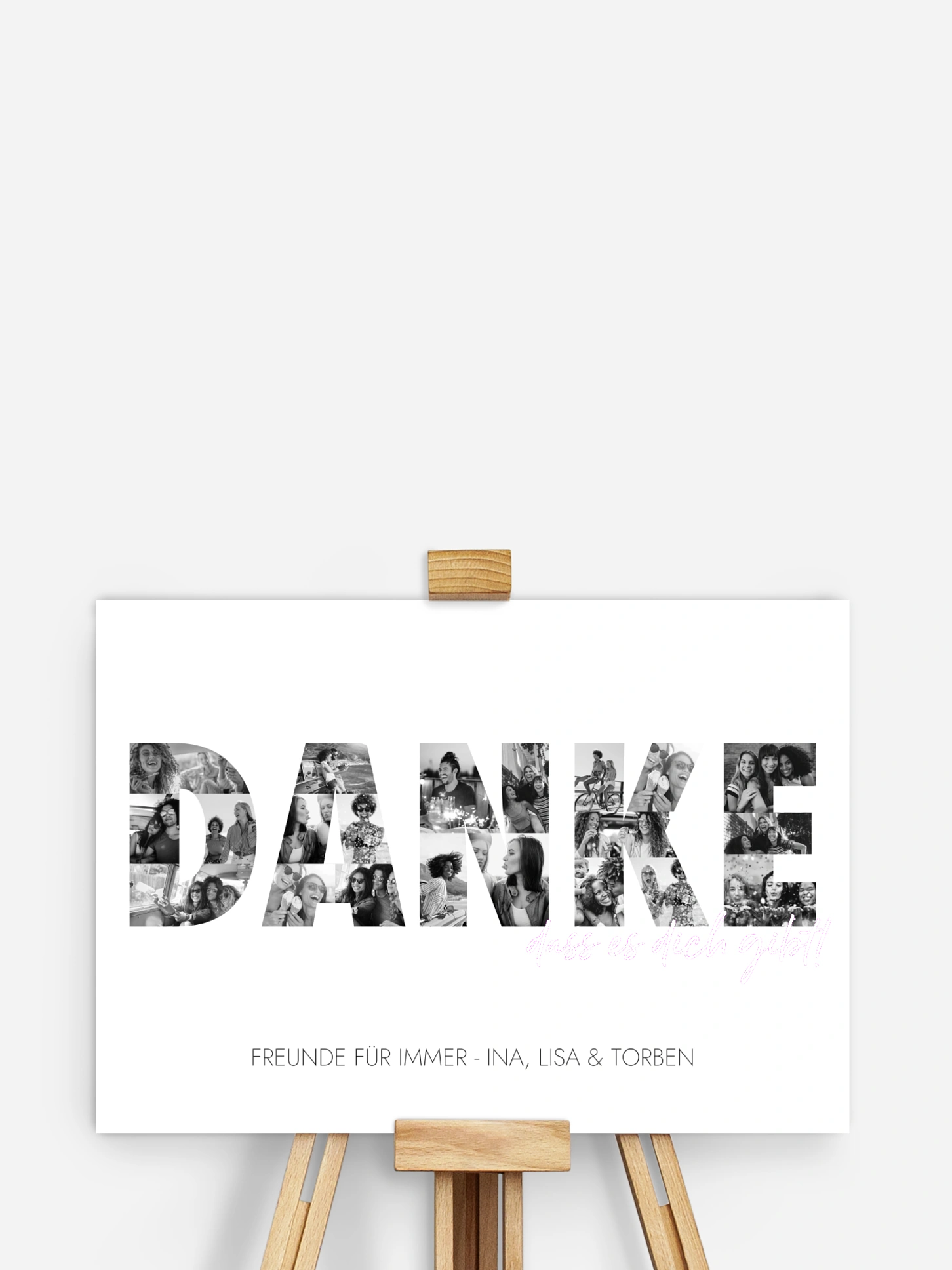 Poster Ostern Danke in Bildern