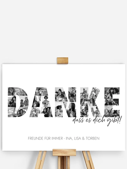 Poster Ostern Danke in Bildern