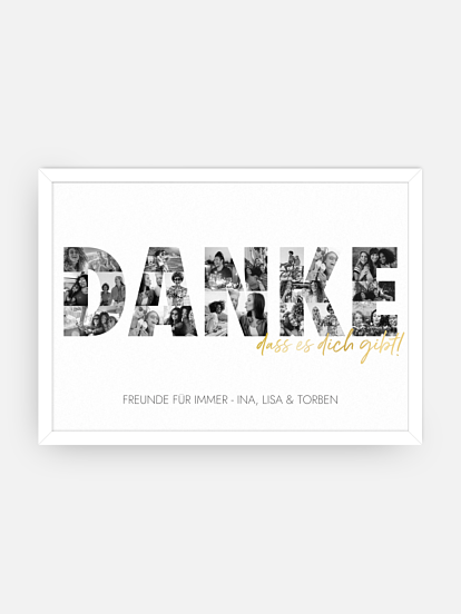 Poster Ostern Danke in Bildern