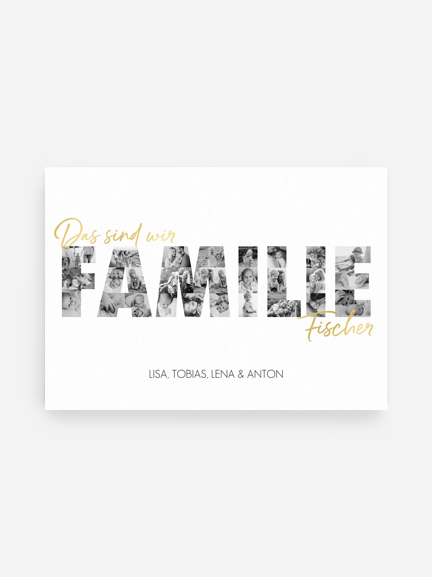 Poster Muttertag Family